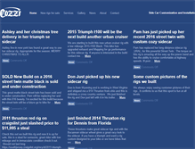 Tablet Screenshot of cozzisidebysidecycles.com